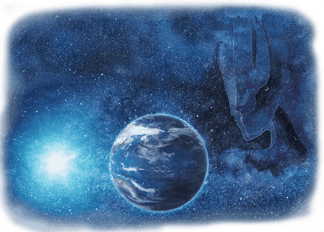 illumined earth